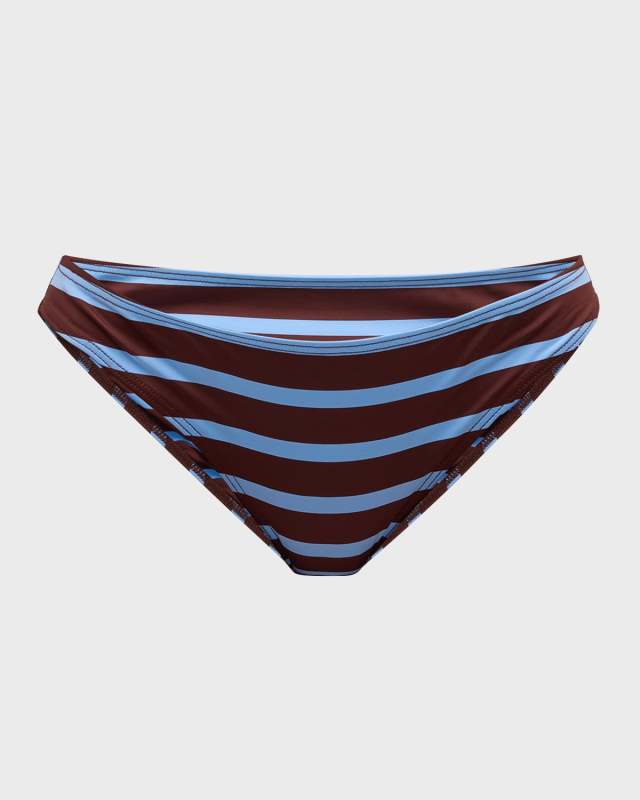 Amber Striped Bikini Bottoms